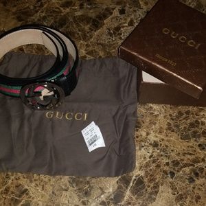 REAL!!! GUCCI MENS BELT WHOLE SET BRAND NEW